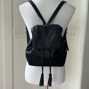 Rebecca Minkoff Black Leather Backpack